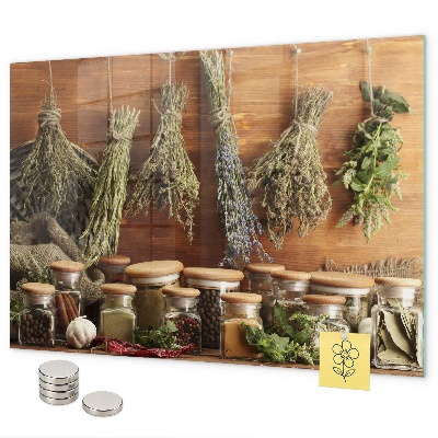 Magnettafel Gewürze