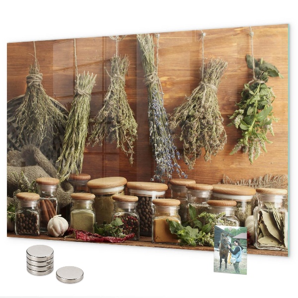 Magnettafel Gewürze