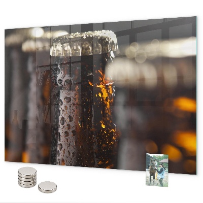 Magnettafel Glasflaschen
