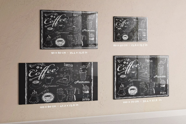 Magnettafel Kaffeemaschinen