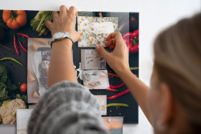 Magnetwand Die Inschrift Bon appetit