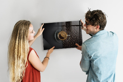Magnetwand Eine Tasse Kaffee