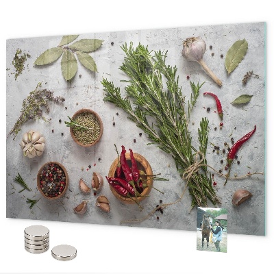 Magnettafel Gewürze