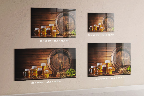 Magnettafel Ein Fass Bier