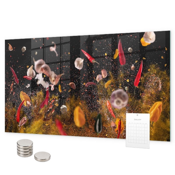 Magnettafel Gemüse