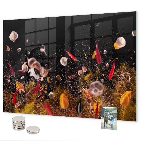 Magnettafel Gemüse