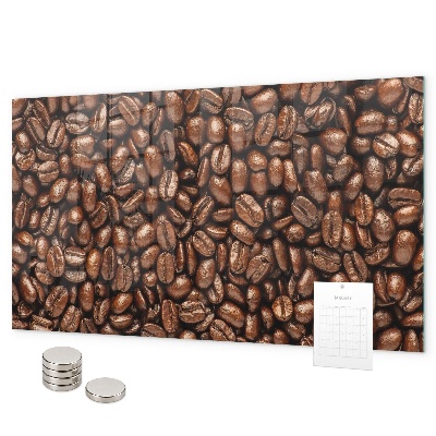 Magnetwand Kaffeebohnen