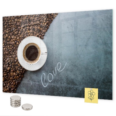 Magnetwand Eine Tasse Kaffee