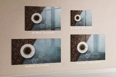 Magnetwand Eine Tasse Kaffee
