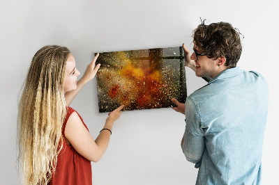 Magnettafel Gewürzabstraktion