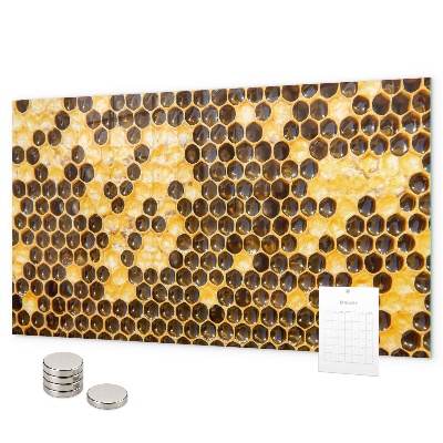 Magnetwand Bienenwabe
