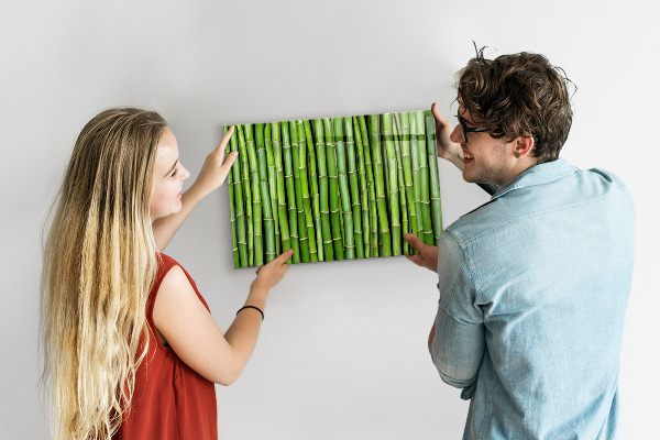 Magnetwand Bambuswand