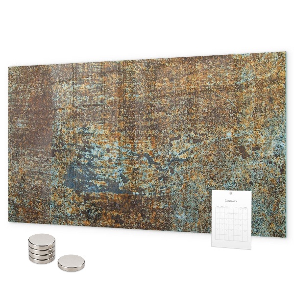 Magnetwand Rost auf Metall