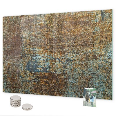 Magnetwand Rost auf Metall