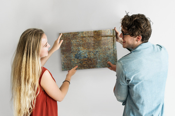 Magnetwand Rost auf Metall