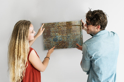 Magnetwand Rost auf Metall