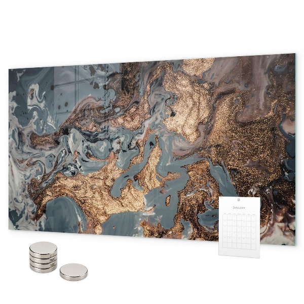 Magnettafel Dekorativer Marmor