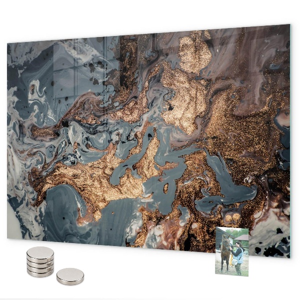 Magnettafel Dekorativer Marmor