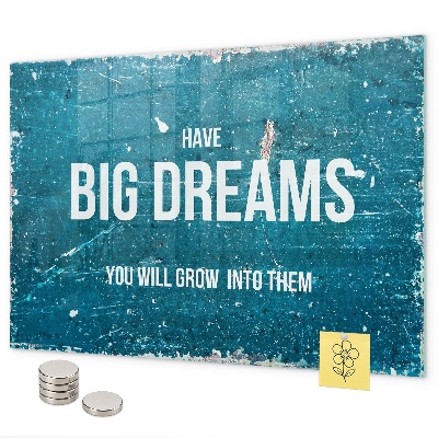 Magnettafel Motivationstext