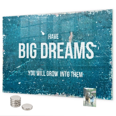 Magnettafel Motivationstext
