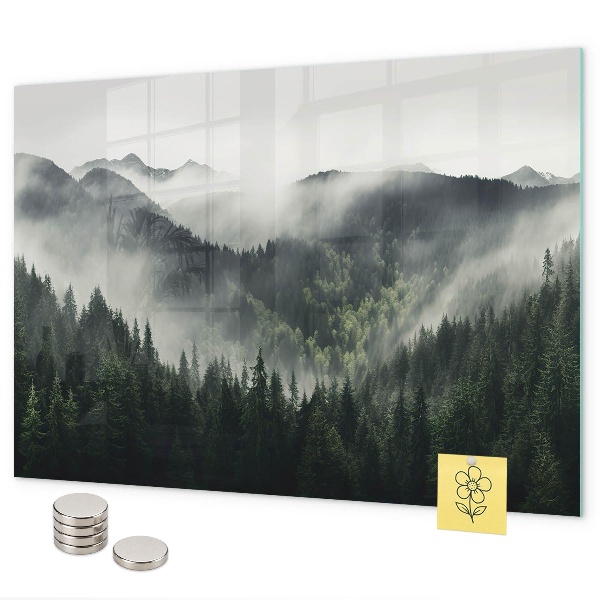 Magnetwand Waldlandschaft