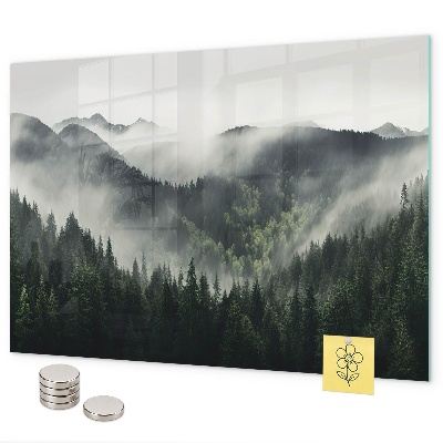Magnetwand Waldlandschaft