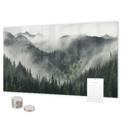 Magnetwand Waldlandschaft