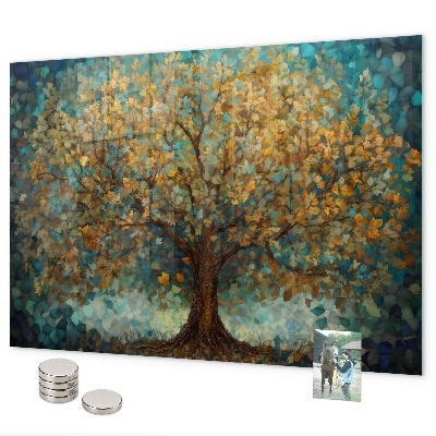 Magnetwand Mosaikbaum