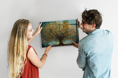 Magnetwand Mosaikbaum