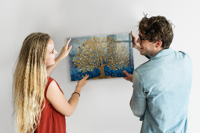Magnettafel Abstrakter Baum