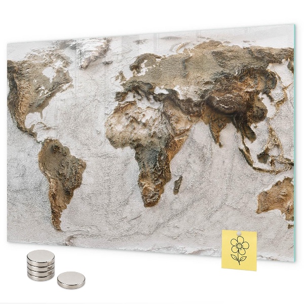 Magnettafel Karte der alten Welt