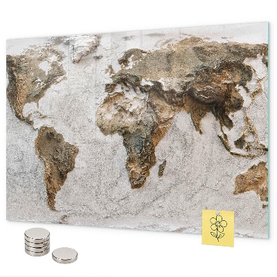 Magnettafel Karte der alten Welt