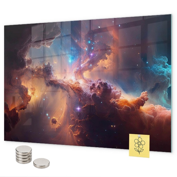 Magnetwand Die Welt der Sterne und des Weltraums