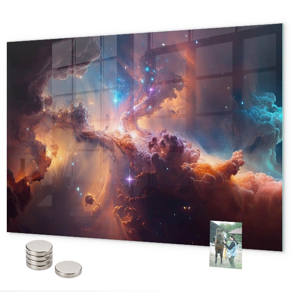 Magnetwand Die Welt der Sterne und des Weltraums