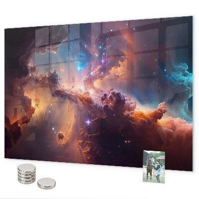 Magnetwand Die Welt der Sterne und des Weltraums