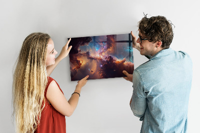Magnetwand Die Welt der Sterne und des Weltraums
