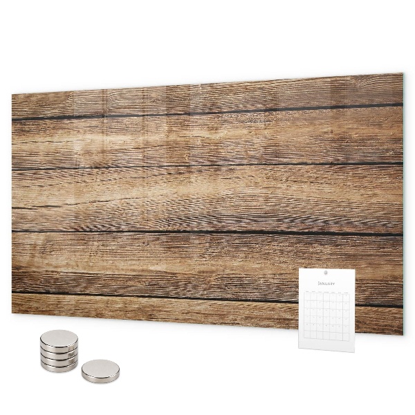 Magnetwand Holzbretter