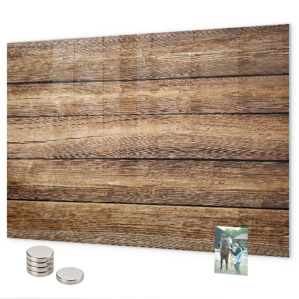 Magnetwand Holzbretter