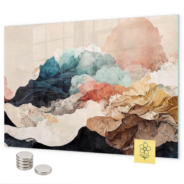 Magnettafel Abstrakte Landschaft
