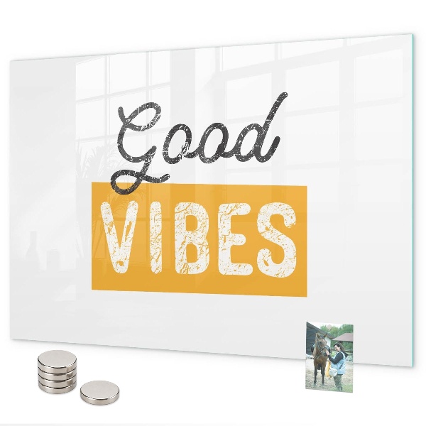 Magnetwand Motivationszitat