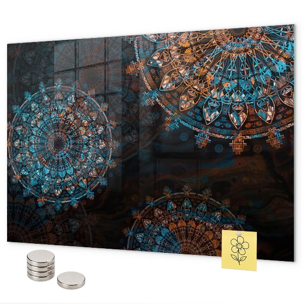 Magnetwand Mandala-Muster