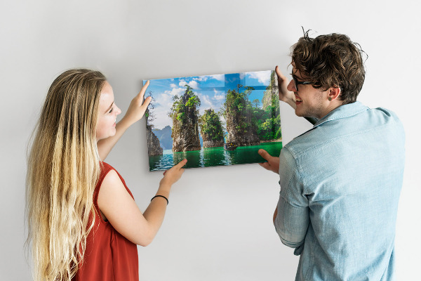 Magnettafel Seebäume, Natur