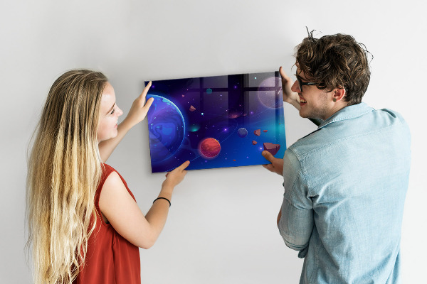 Magnetwand Galaxie der Planeten
