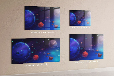 Magnetwand Galaxie der Planeten