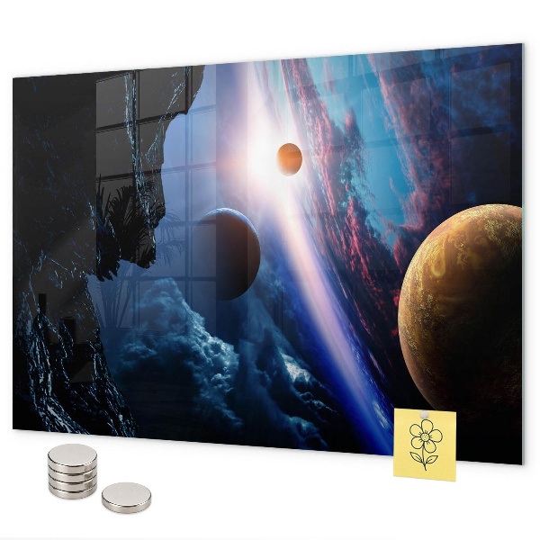 Magnettafel Große Galaxie
