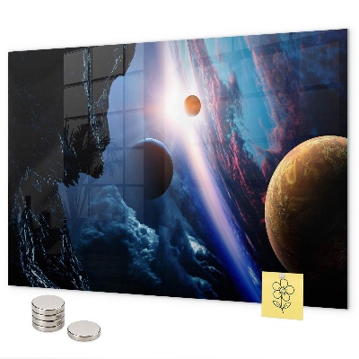 Magnettafel Große Galaxie