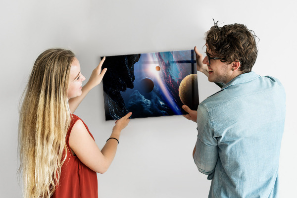 Magnettafel Große Galaxie