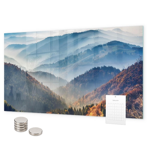 Magnetwand Berglandschaft