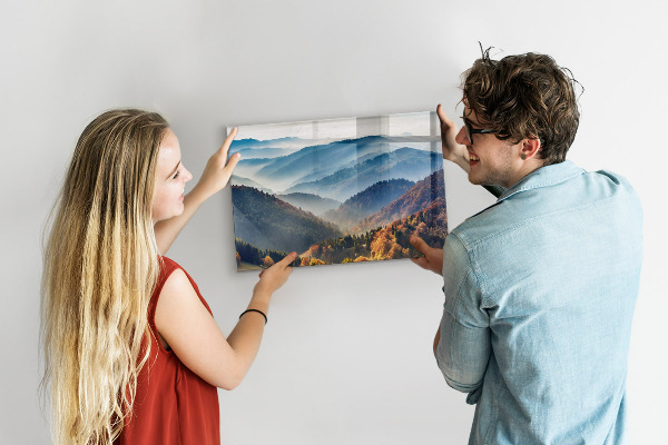 Magnetwand Berglandschaft