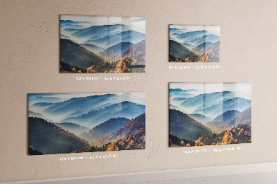Magnetwand Berglandschaft
